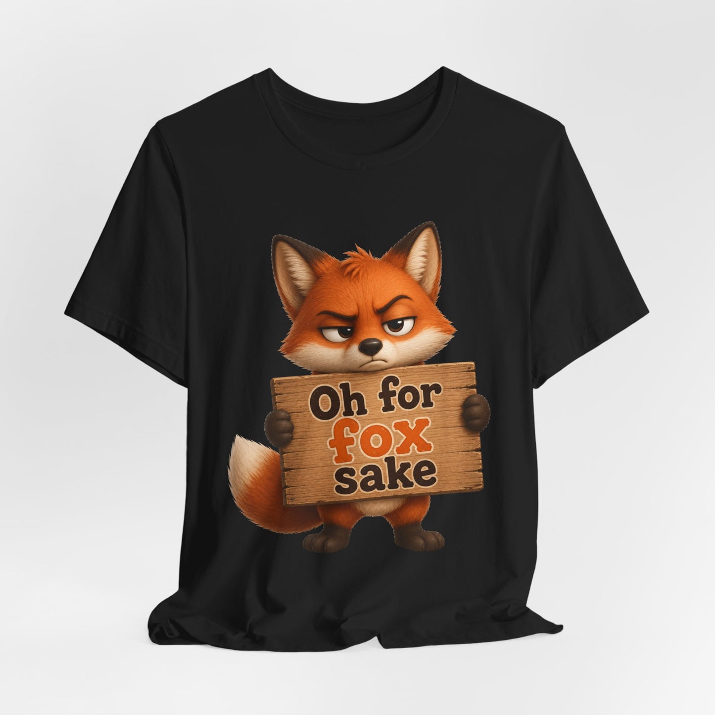 Sunflower Porch Co Oh For Fox Sake T-Shirt — Funny Fox Graphic Tee