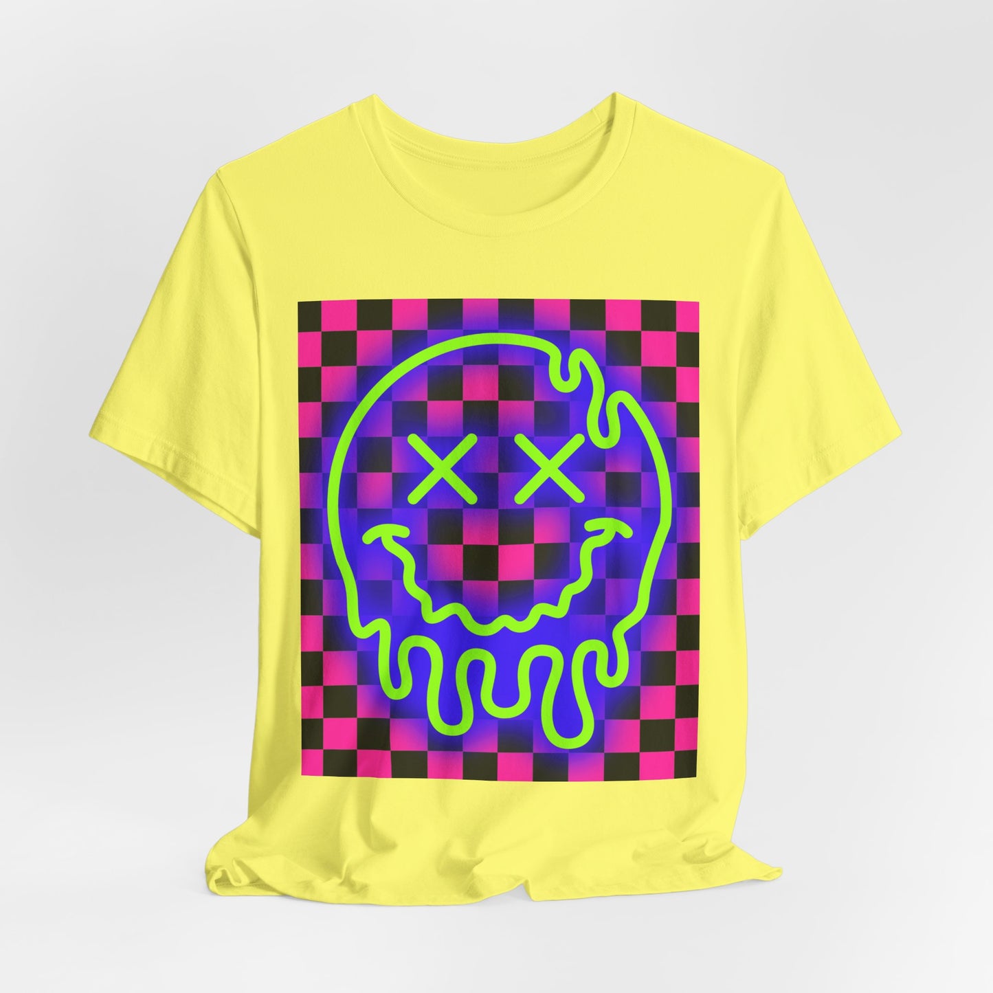 SunflowerPorchCo Neon Smiley Face