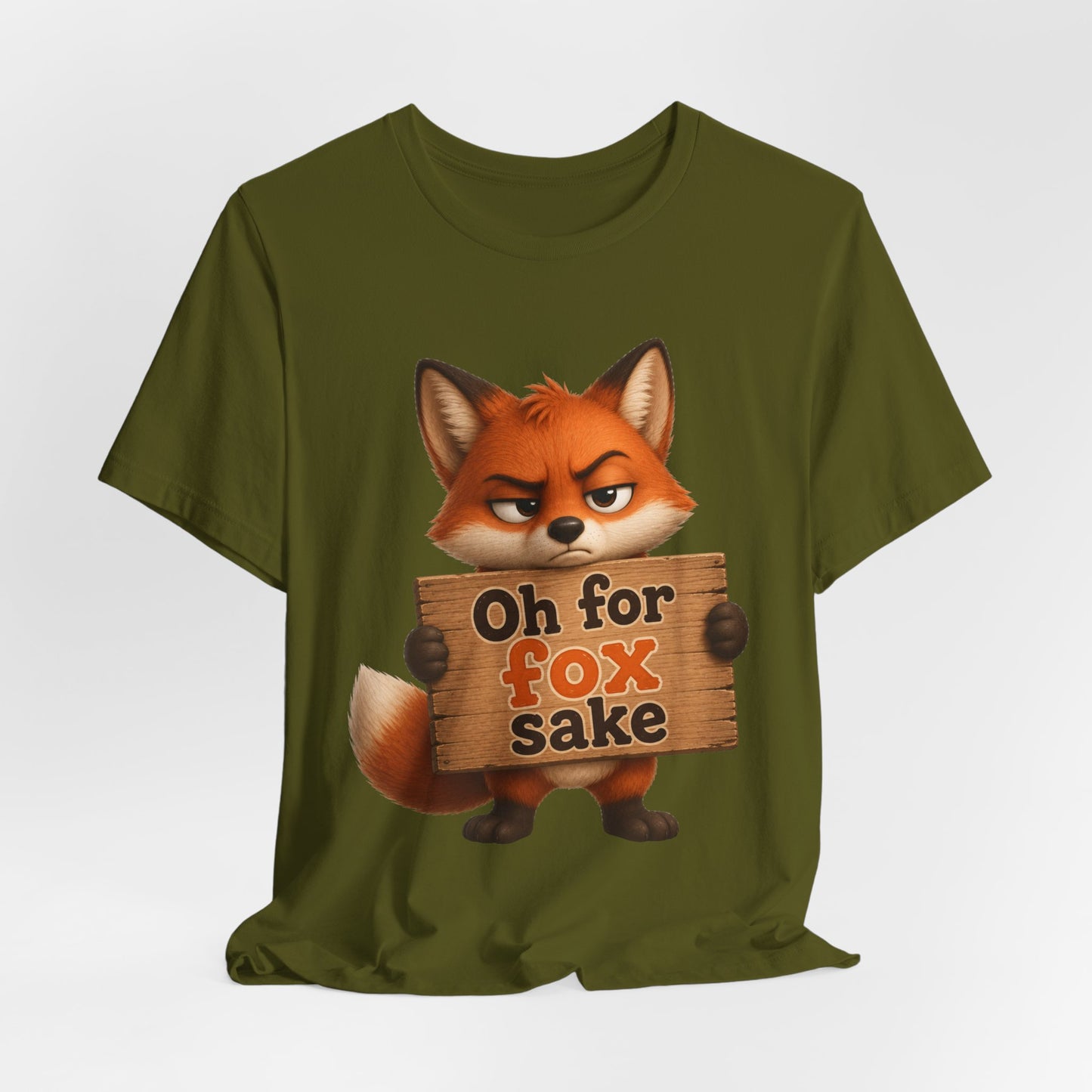 Sunflower Porch Co Oh For Fox Sake T-Shirt — Funny Fox Graphic Tee