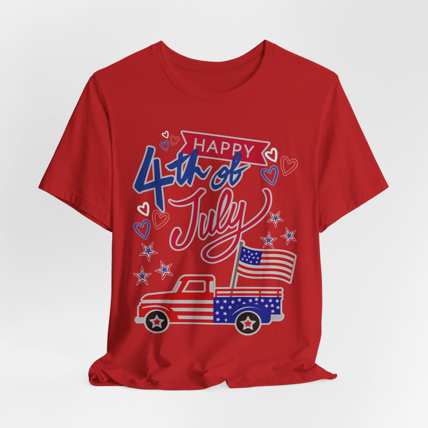 SunflowerPorchCo Happy 4th of July Truck