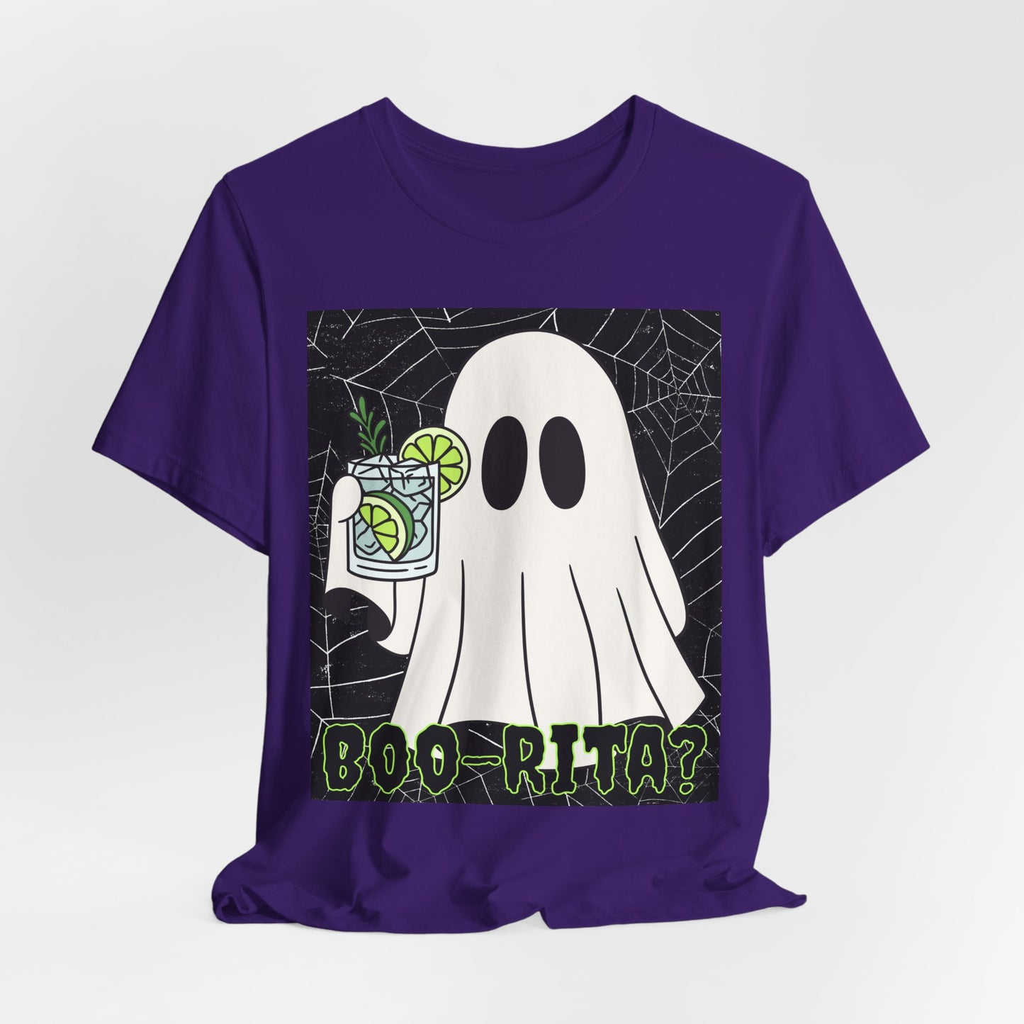Boo-rita Ghost Tee | Halloween Margarita Graphic Shirt