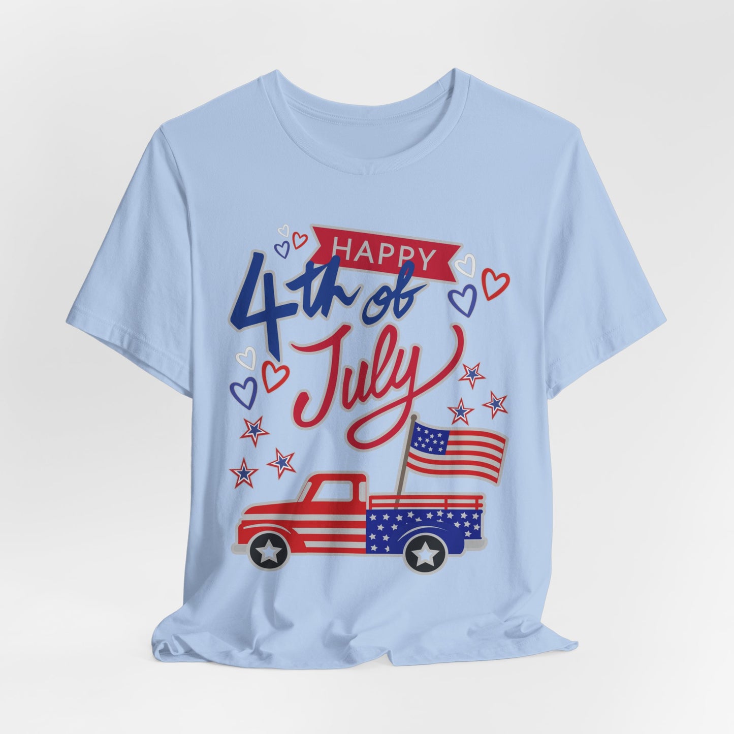 SunflowerPorchCo Happy 4th of July Truck