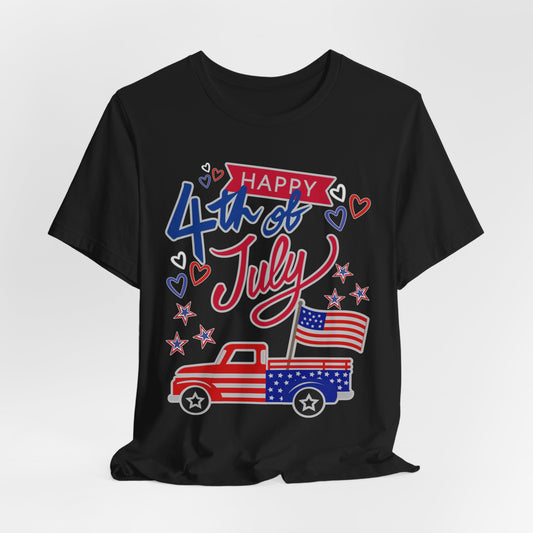 SunflowerPorchCo Happy 4th of July Truck