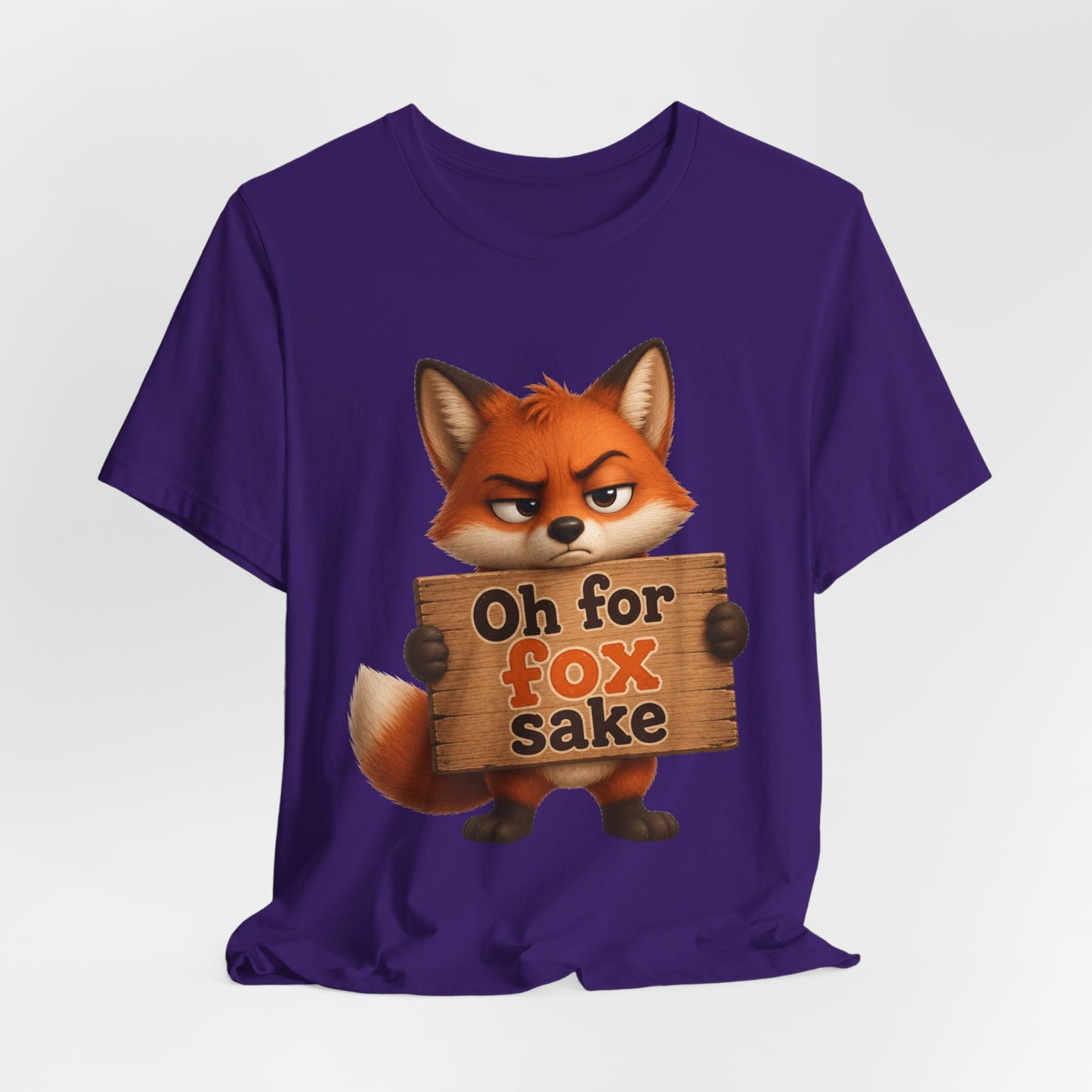 Sunflower Porch Co Oh For Fox Sake T-Shirt — Funny Fox Graphic Tee