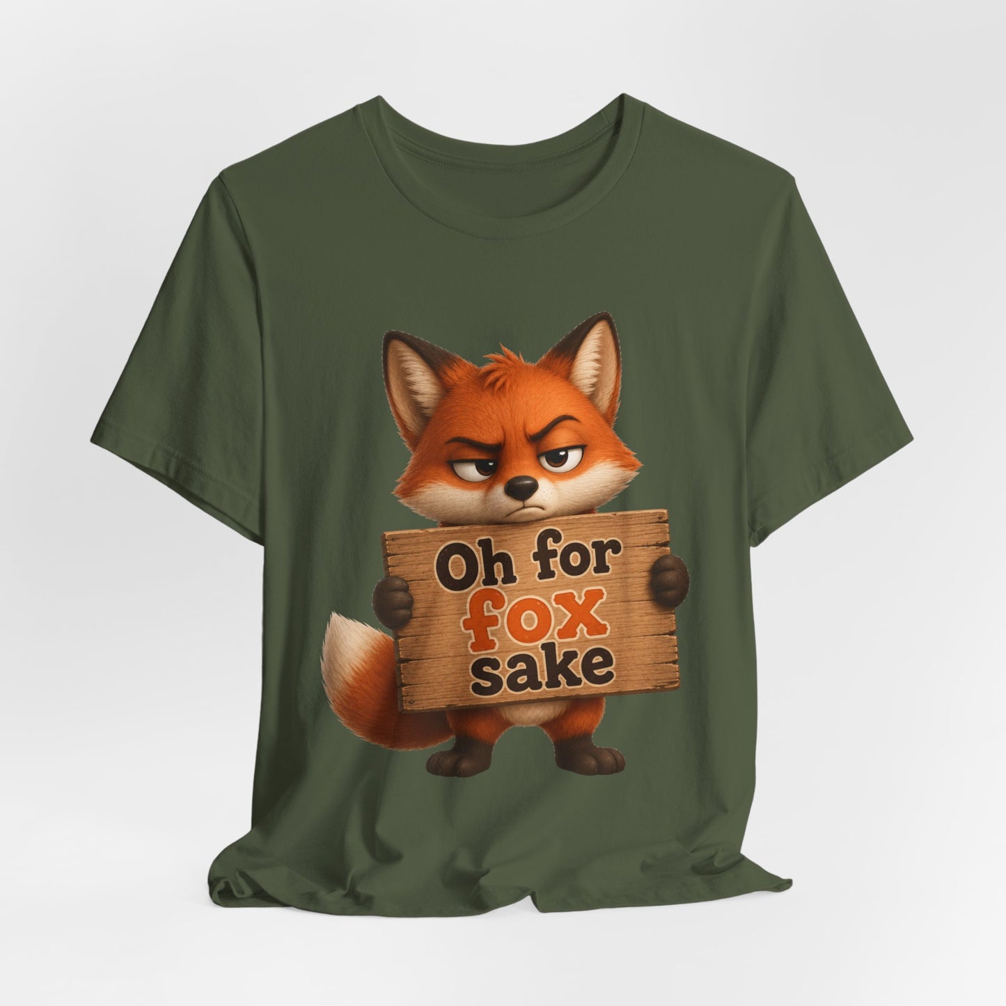 Sunflower Porch Co Oh For Fox Sake T-Shirt — Funny Fox Graphic Tee