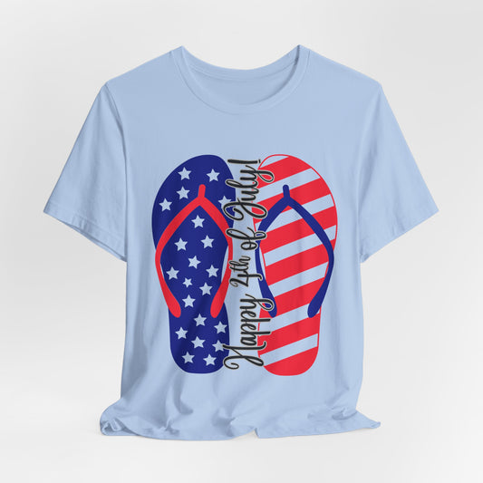 SunflowerPorchCo 4th Flip Flops