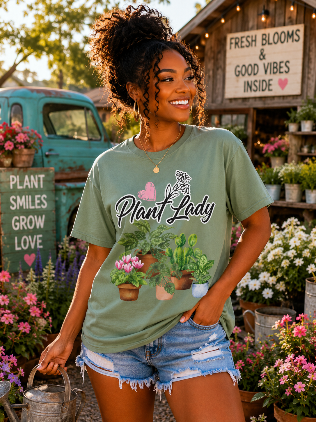 SunflowerPorchCo Plant Lady