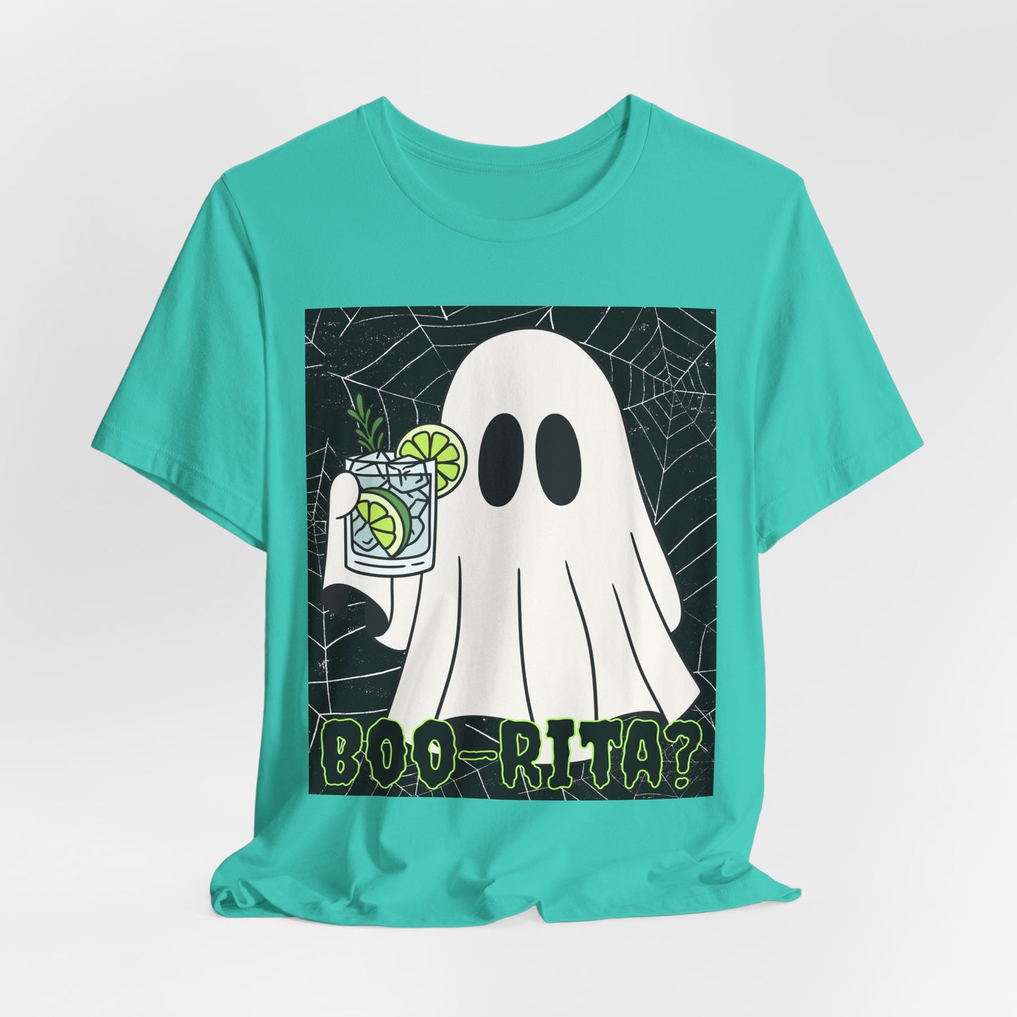 Boo-rita Ghost Tee | Halloween Margarita Graphic Shirt