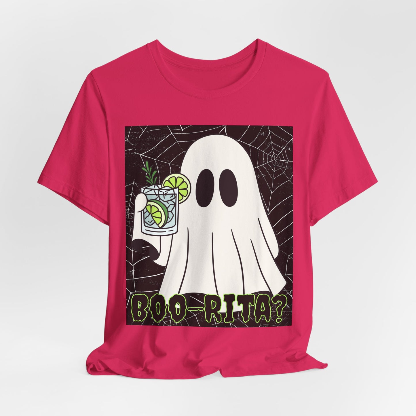 Boo-rita Ghost Tee | Halloween Margarita Graphic Shirt