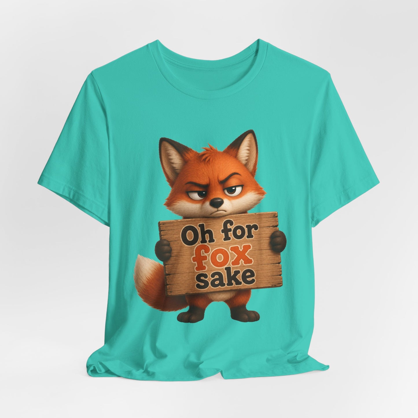 Sunflower Porch Co Oh For Fox Sake T-Shirt — Funny Fox Graphic Tee