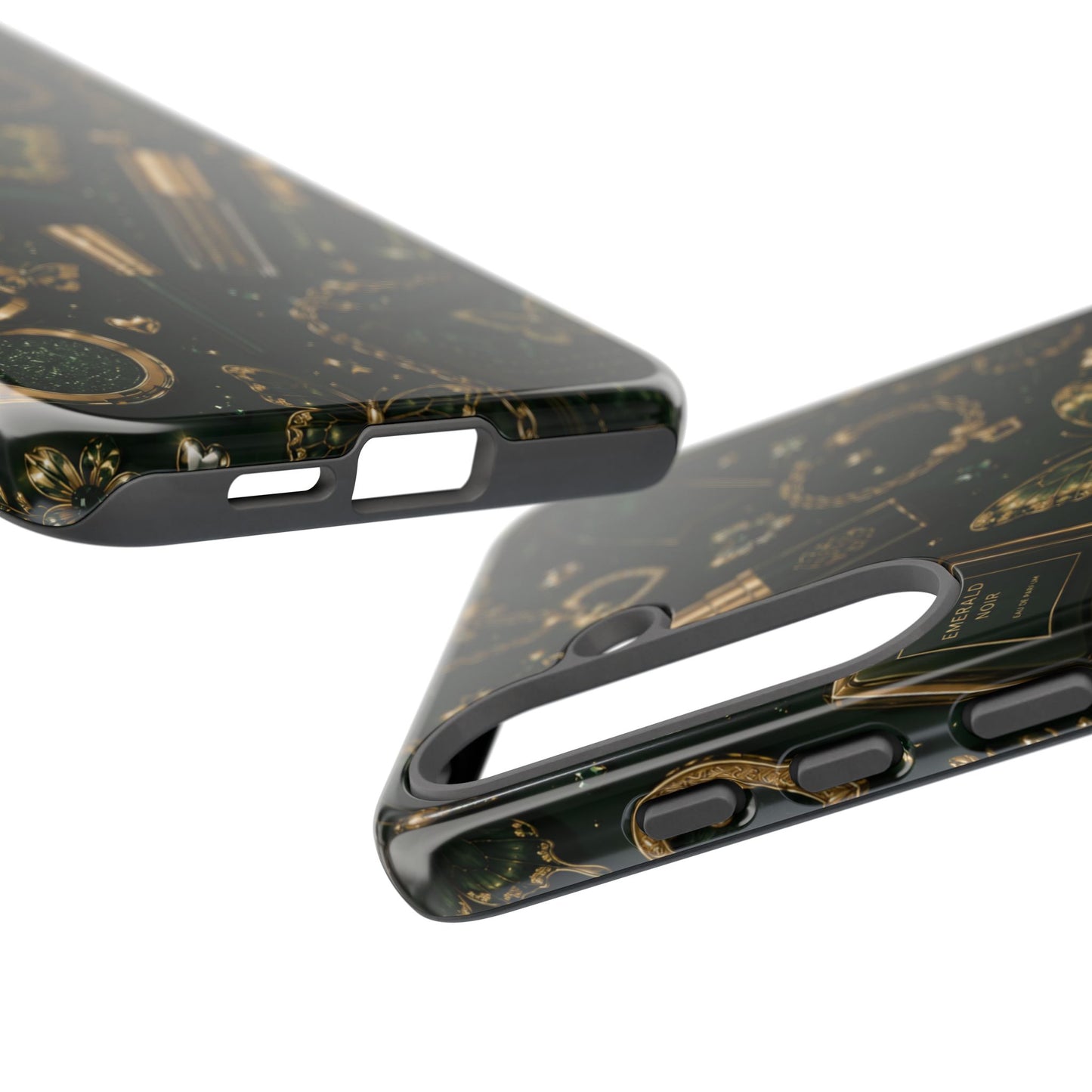 Sunflower Porch Co Vintage Gold Makeup Pattern Phone Case | Tough Case