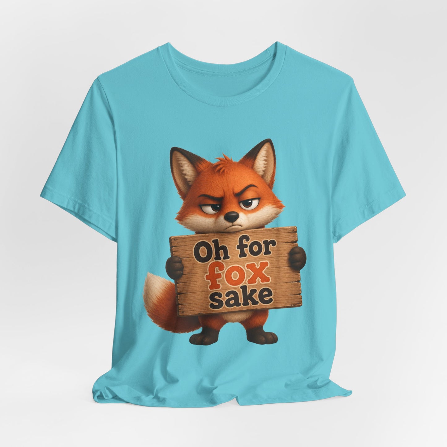 Sunflower Porch Co Oh For Fox Sake T-Shirt — Funny Fox Graphic Tee