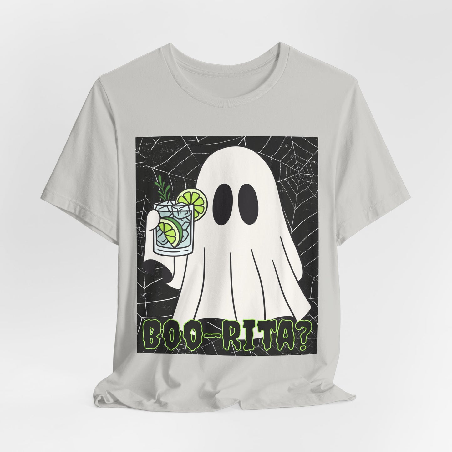Boo-rita Ghost Tee | Halloween Margarita Graphic Shirt