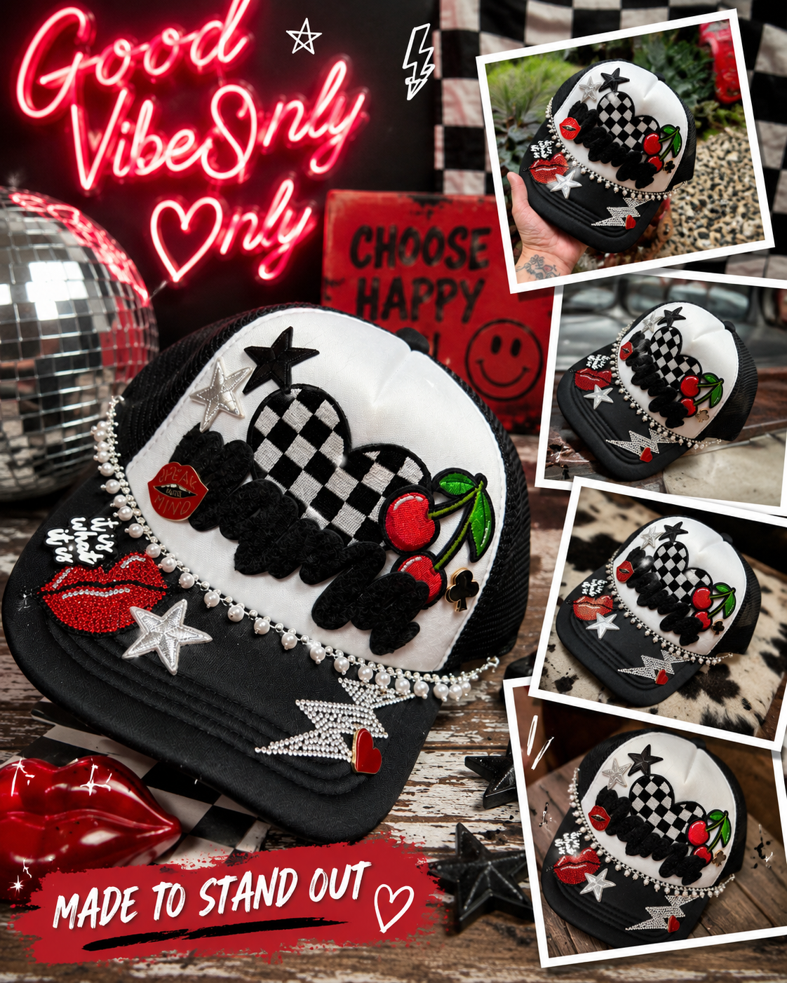 Custom Patch Trucker Hat