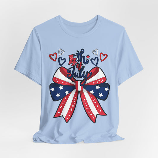 SunflowerPorchCo 4th of July Bow