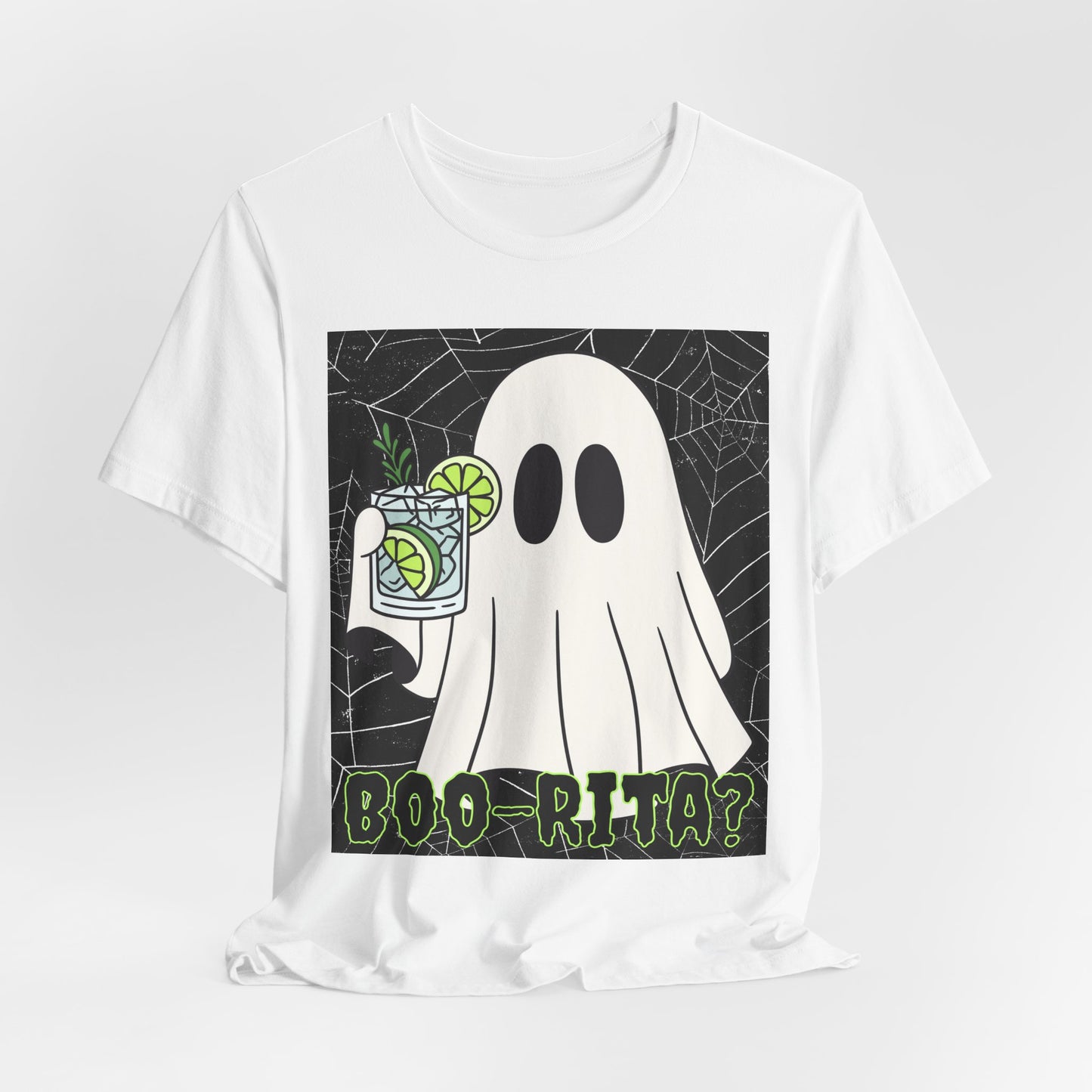Boo-rita Ghost Tee | Halloween Margarita Graphic Shirt