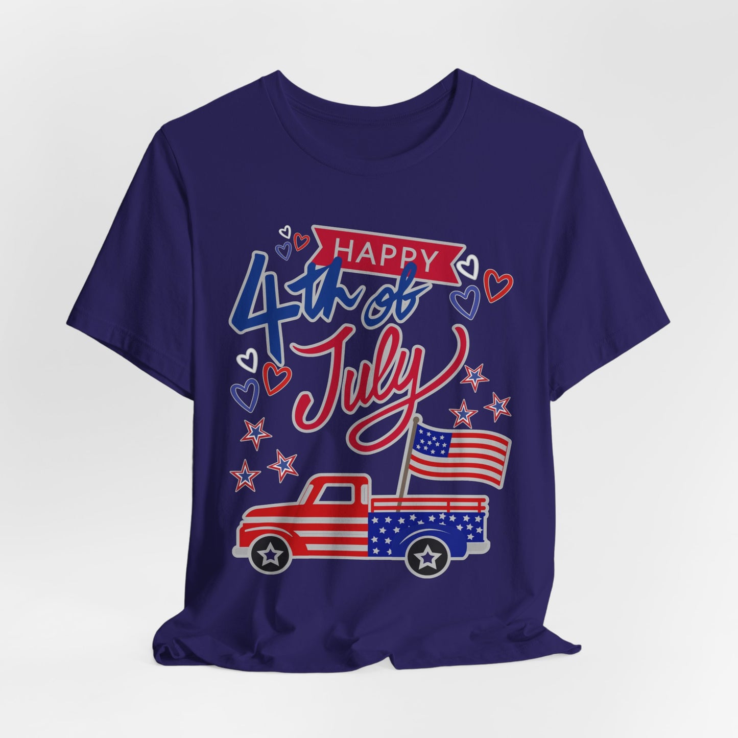 SunflowerPorchCo Happy 4th of July Truck