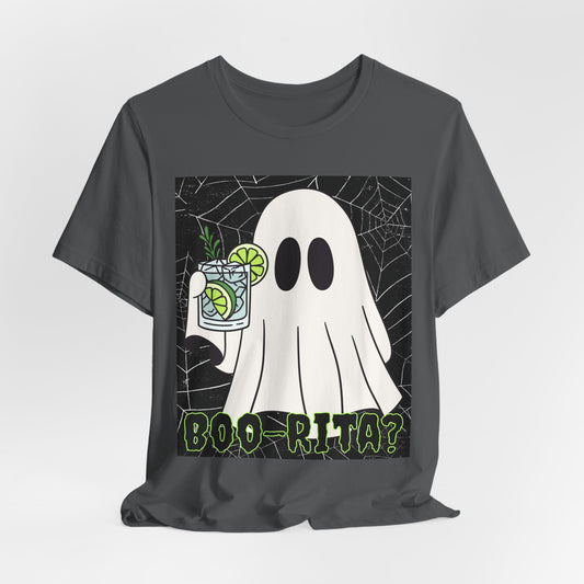 Boo-rita Ghost Tee | Halloween Margarita Graphic Shirt