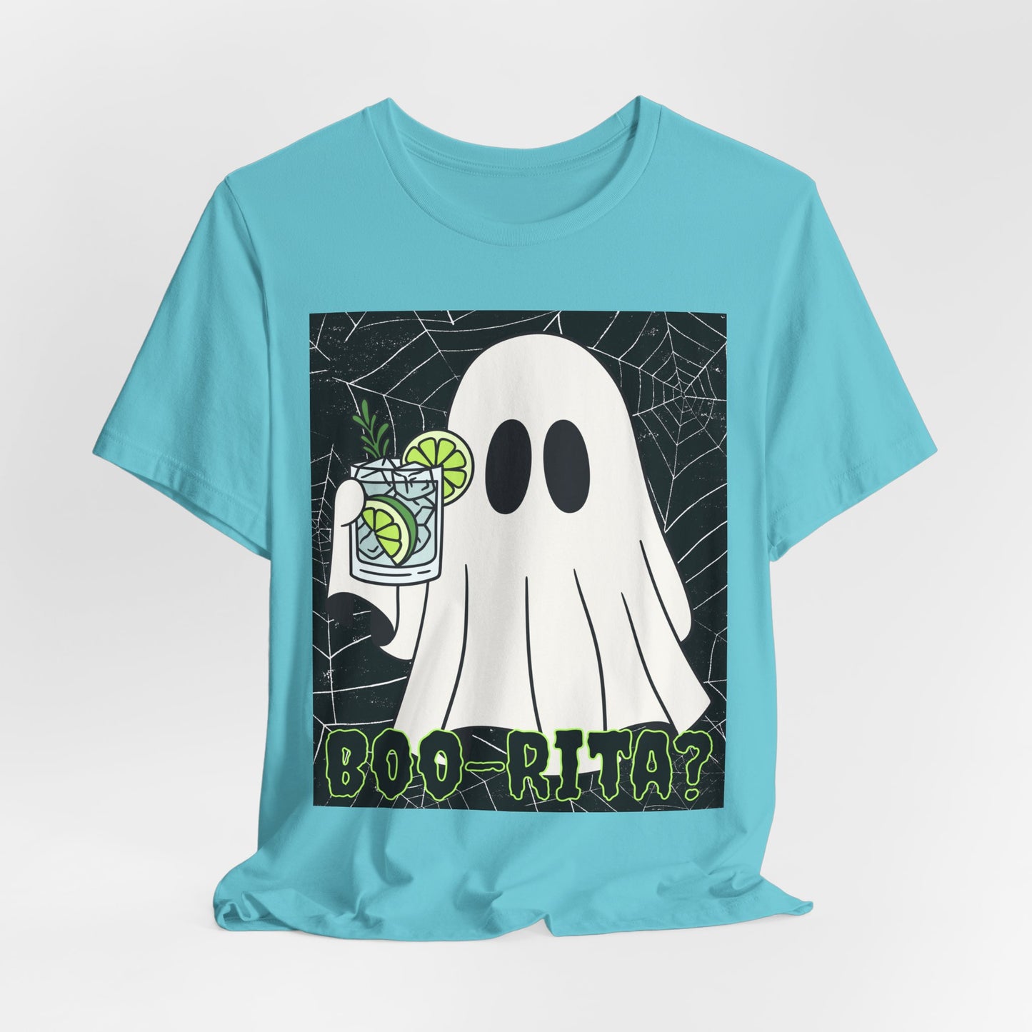 Boo-rita Ghost Tee | Halloween Margarita Graphic Shirt