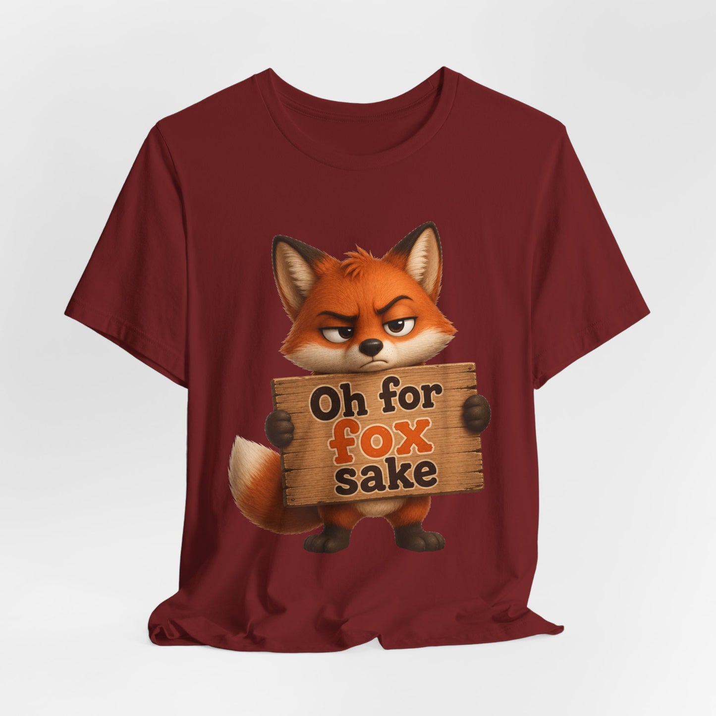 Sunflower Porch Co Oh For Fox Sake T-Shirt — Funny Fox Graphic Tee